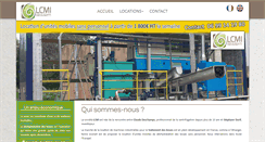 Desktop Screenshot of deshydratation-boues-lcmi.com