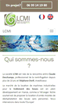 Mobile Screenshot of deshydratation-boues-lcmi.com